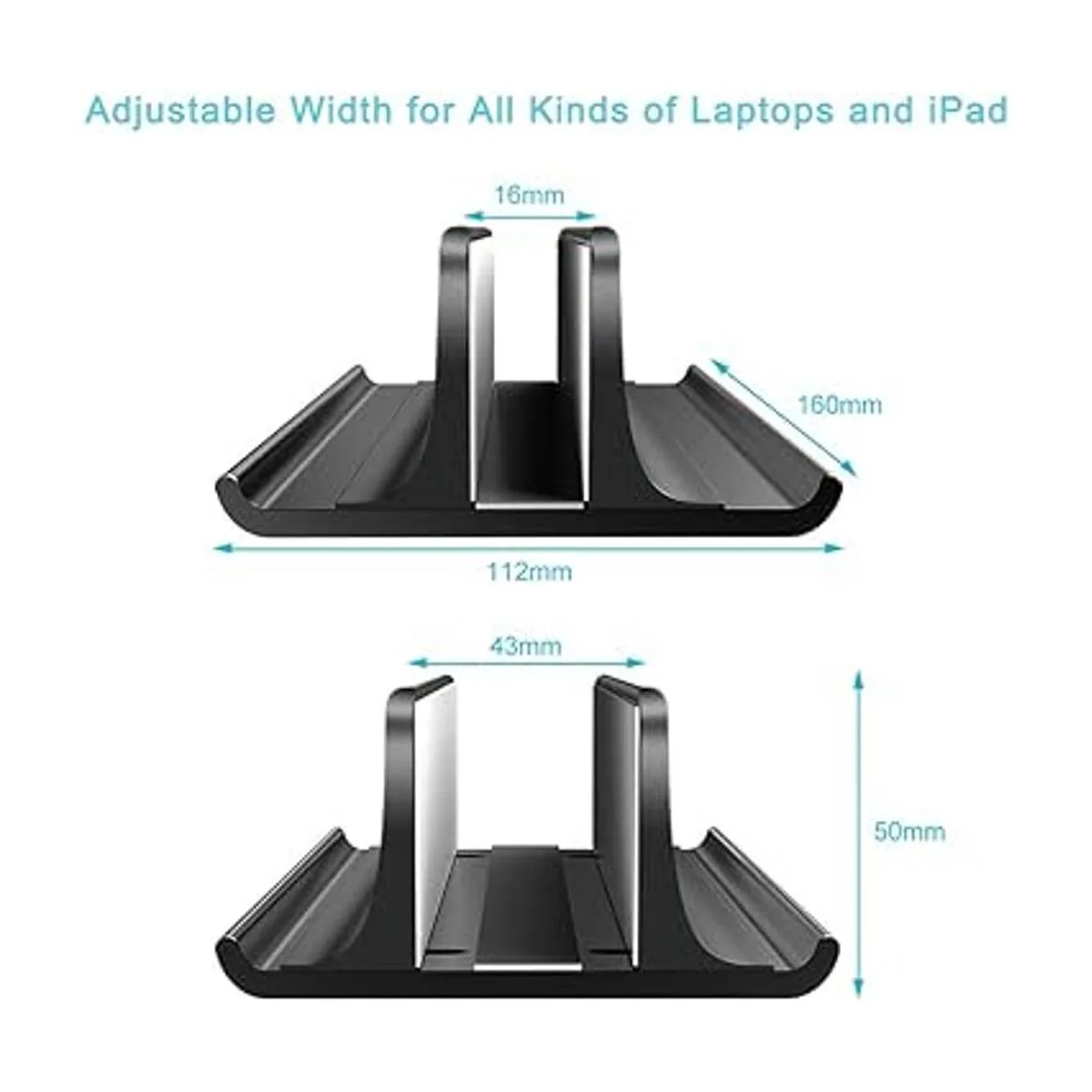Soporte vertical para portátil de escritorio ajustable_3