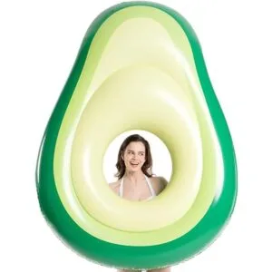 Jasonwell Inflatable Avocado Pool Float Seashell Floatie