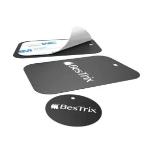 Bestrix Placa de metal para montaje magnético con_3