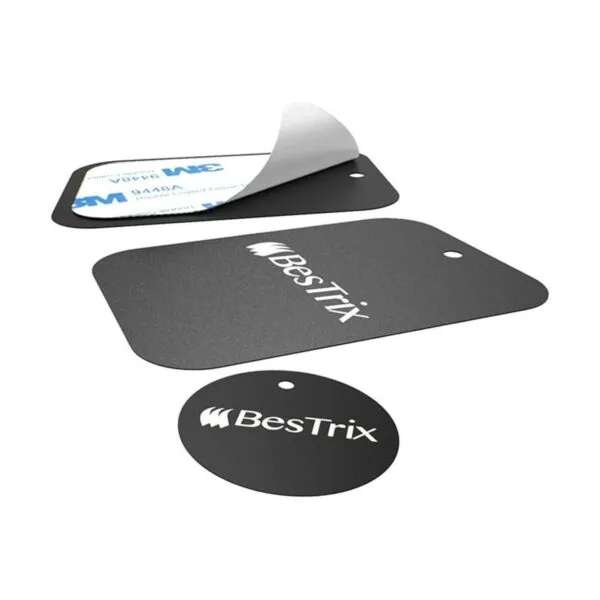 Bestrix Placa de metal para montaje magnético con_3