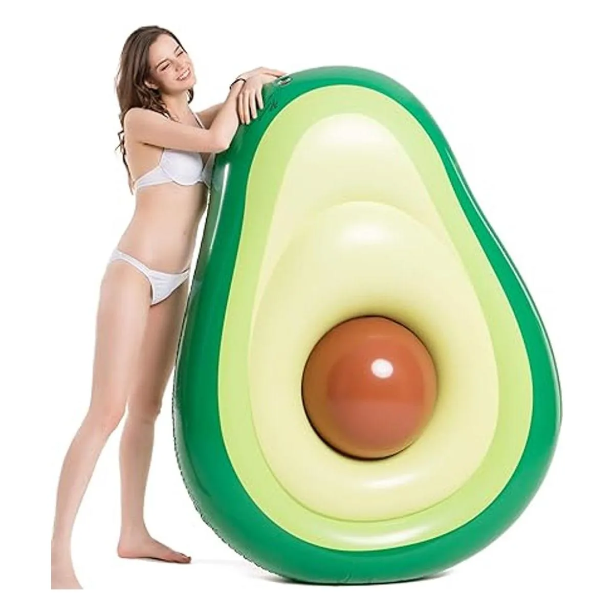 Jasonwell Inflatable Avocado Pool Float Seashell Floatie