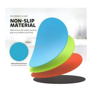 Teenitor 10 almohadillas de goma para tarros multiusos