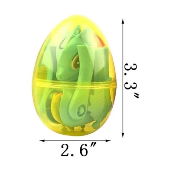 QingQiu Paquete huevos de Pascua con diseño de juguete_6