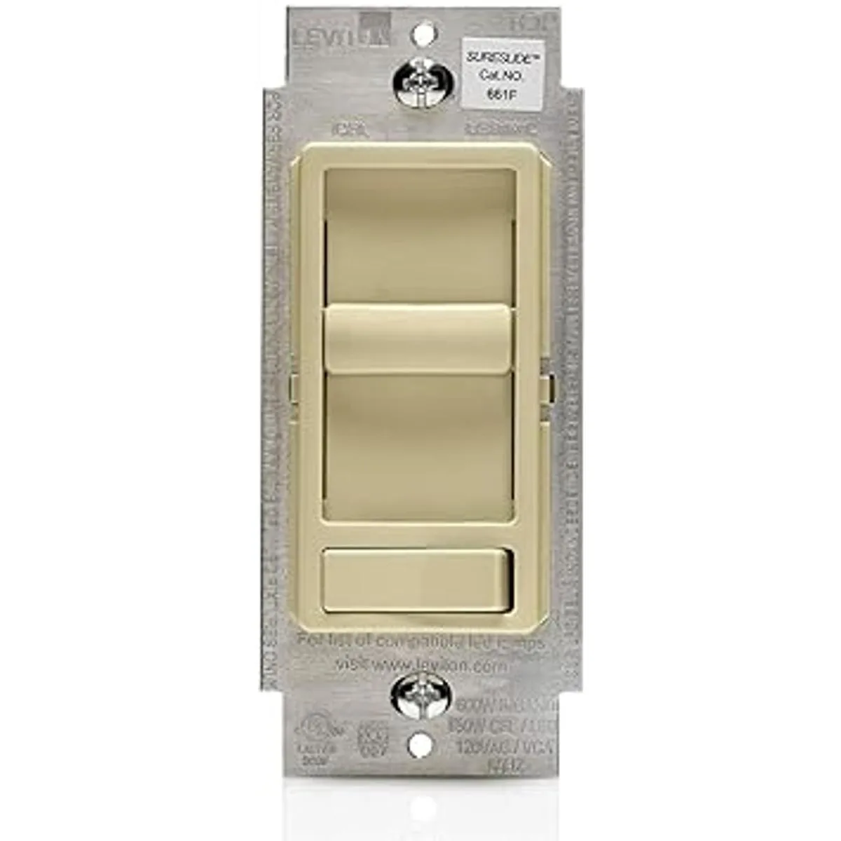 Leviton 661F10I SureSlide Mando de ventilador 15 A 1_1