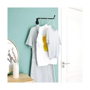 Mkono Percha de ropa para montar en la pared con soporte