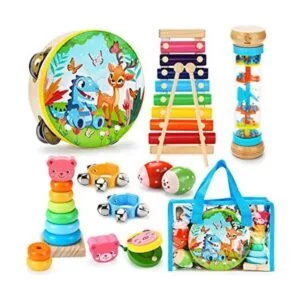 Instrumentos musicales para niños de 1 a 3 años de edad_1