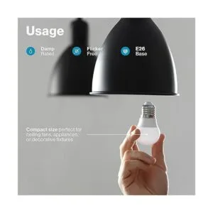 Paquete de 10 unidades de bombillos A15 de 8 W_3