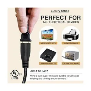 Luxury Office Cable de extensión de 1 pie cable corto de