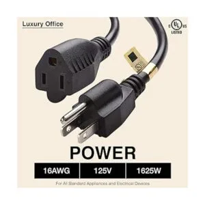 Luxury Office Cable de extensión de 1 pie cable corto de