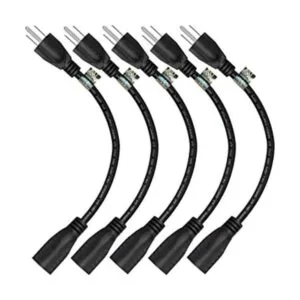 Luxury Office Cable de extensión de 1 pie cable corto de
