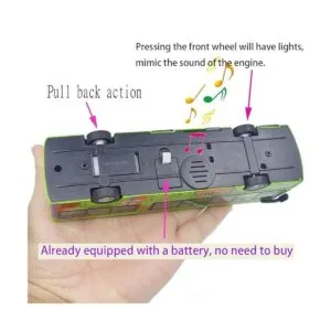 Ailejia City Double Decker Bus Toy Die Cast Vehículos de