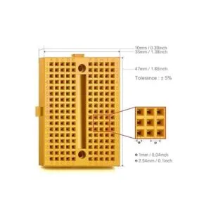 Chanzon 6 piezas de mini tabla de cortar con 170 puntos de_3