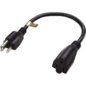 Luxury Office Cable de extensión de 1 pie cable corto de