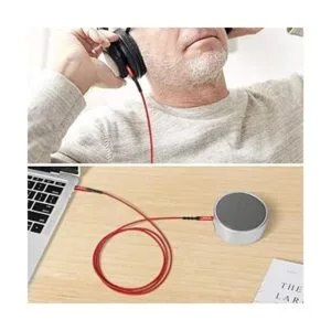 JSAUX 2 Pack AUX Cable 4ft1.2m Copper Shell HiFi_3