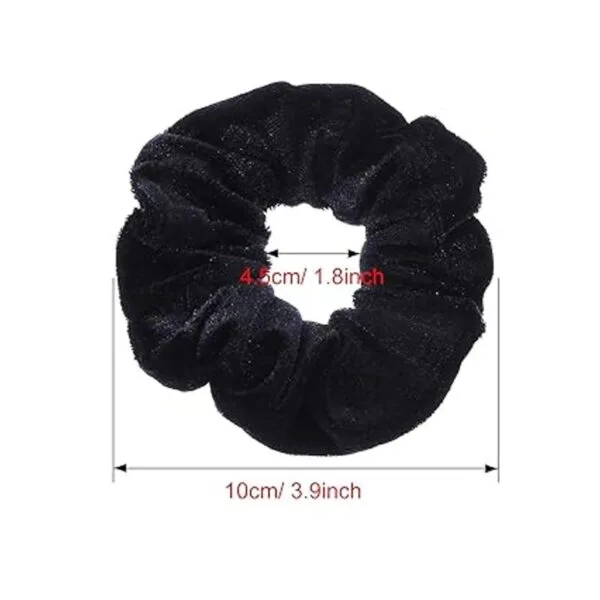 Bemo Scrunchies Gomas para el pelo con bolsa_4