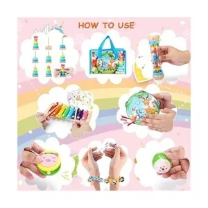 Instrumentos musicales para niños de 1 a 3 años de edad_4