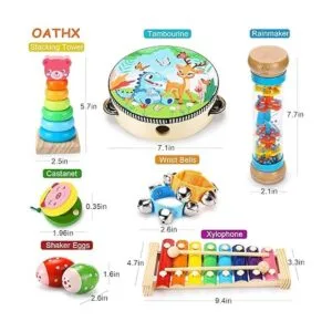 Instrumentos musicales para niños de 1 a 3 años de edad_6