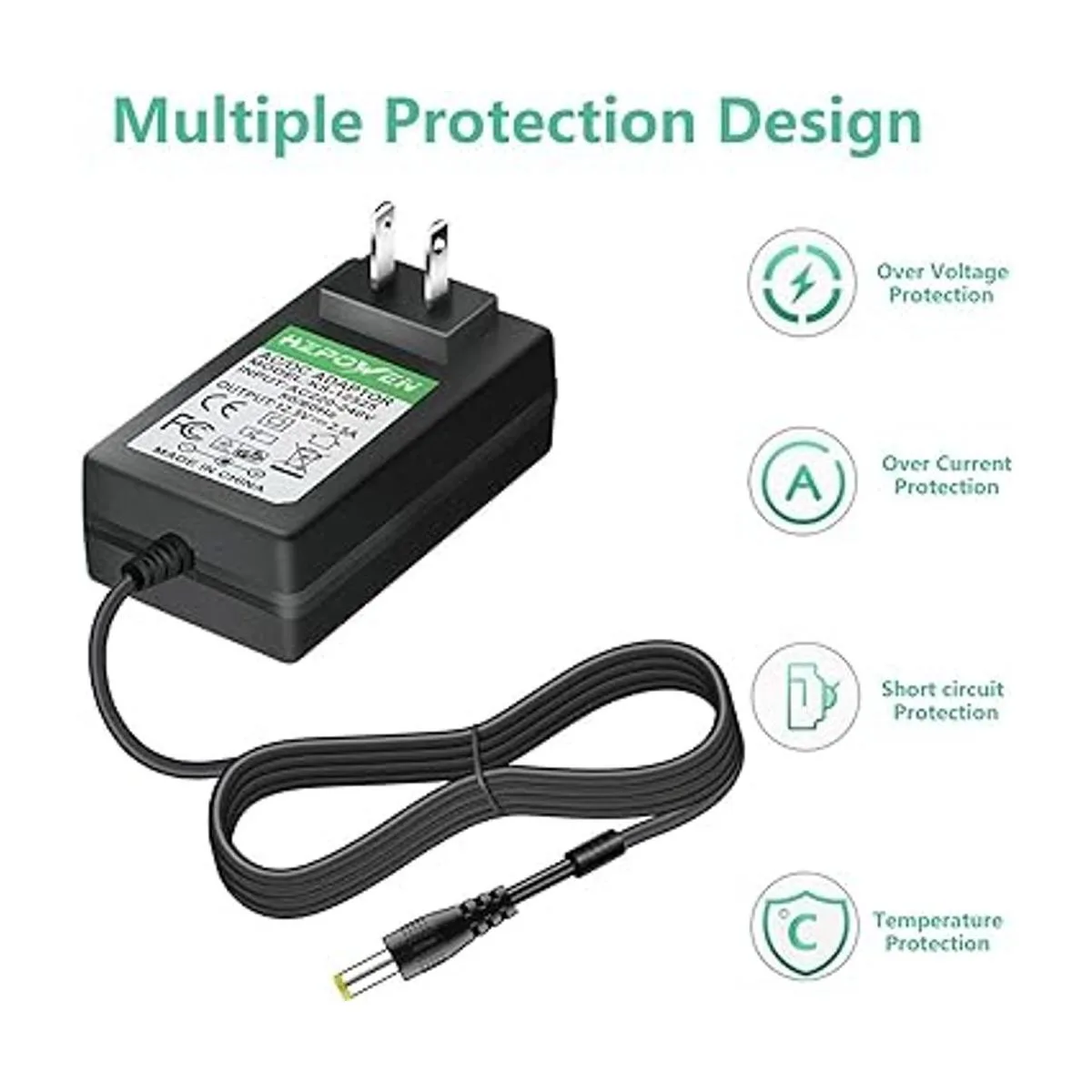 Adaptador de CA para Elmo TT12 TT12ID TT12 TT12ID TT02_2