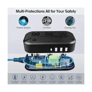 Convertidor de voltaje de 2300 W escalador de potencia de_4