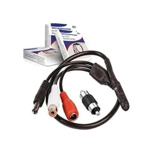 Micrófono CCTV de seguridad para exteriores micrófono de_1