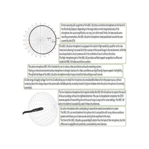 Micrófono CCTV de seguridad para exteriores micrófono de_5