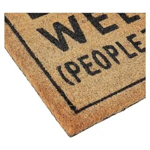 Mud Pie Felpudo de bienvenida para perros_3