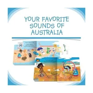 DITTY BIRD Libro de animales de Australia para bebés y_3