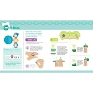 Haz dijes de arcilla Klutz Craft Kit 8 pulgadas de largo_2