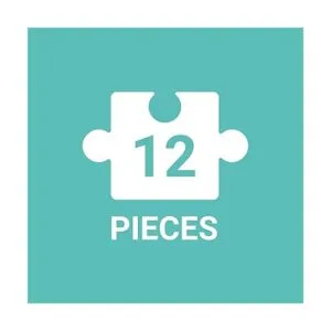 Mudpuppy Rompecabezas con diseño de unicornios En la_3