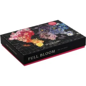 Rompecabezas Galison de mapamundi en plena floración_6