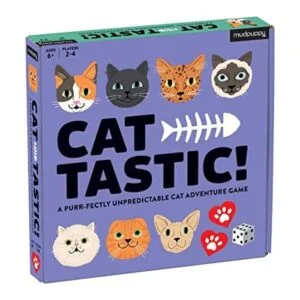 Mudpuppy CatTastic Juego de mesa emocionante juego de_1
