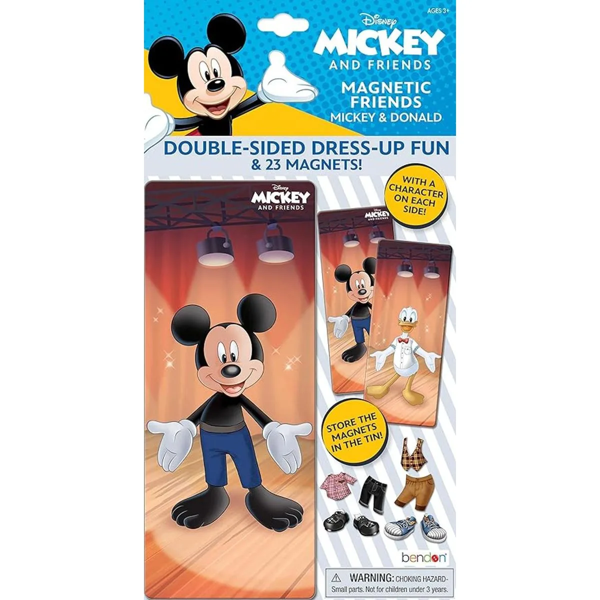 Mickey Mouse and Donald Duck 48837 Bendon Muñeca_1