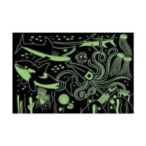 Ocean Predators 100 piezas brillan en la oscuridad_3