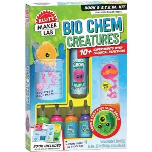 Klutz Kit de laboratorio STEAM de criaturas Bio Chem_1