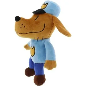 Muñeco de peluche MerryMakers de hombre perro 9.5 pulgadas_4