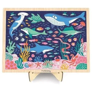 Ocean Life Puzzle de madera 100 piezas_2