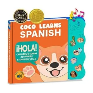Coco Learns Spanish Vol. 2 Libro musical español y_1