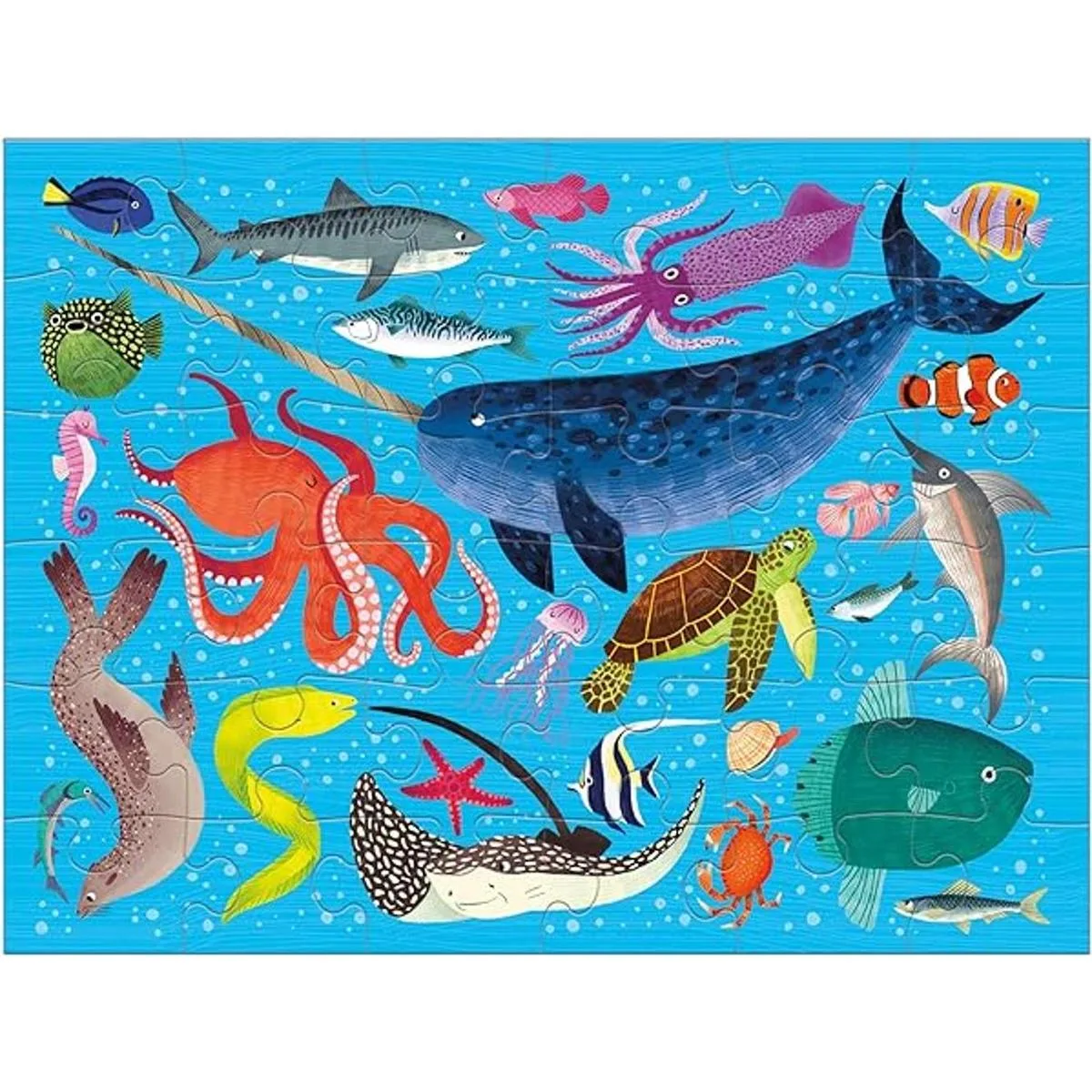 Mudpuppy Ocean Life Puzzle to Go 36 piezas 12 x 9_2
