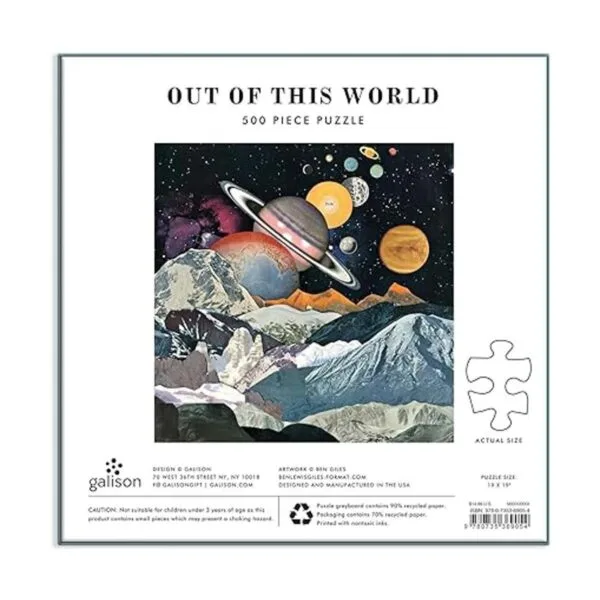Fuera de este mundo 500 piezas Puzzle_4