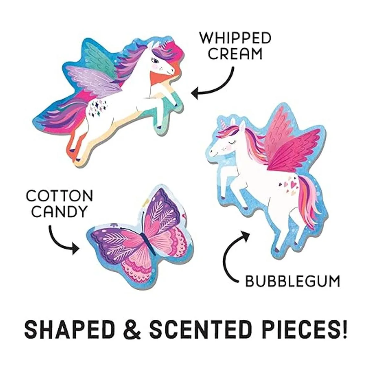 Mudpuppy Unicorn Dreams Rompecabezas para raspar y_3