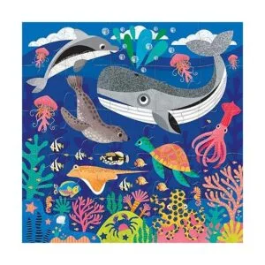 Profundidades del mar Jumbo Puzzle de Mudpuppy Incluye_2