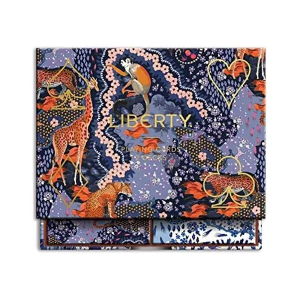 Galison Liberty London Maxine Cartas de juego de 2_1