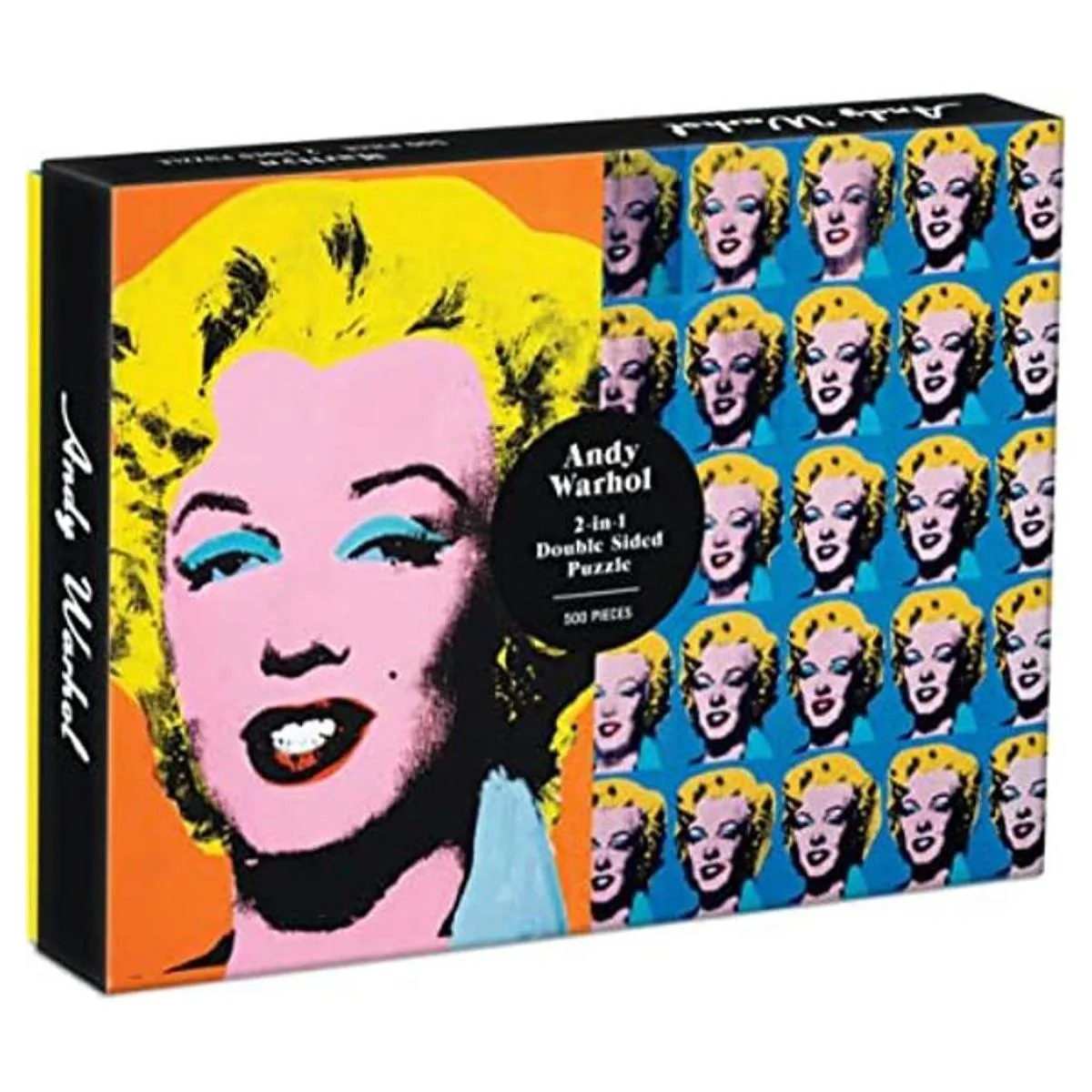 Rompecabezas de doble cara Andy Warhol Marilyn 500_1