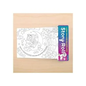 Mudpuppy Luna Unicorn Blast Off Rollo de papel para_3