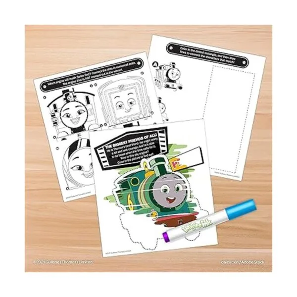 Bendon Thomas All Engines Go 20 páginas Imagine tinta_3