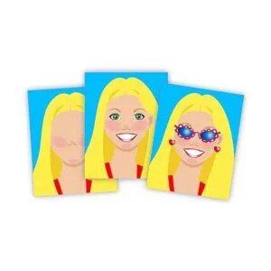 Juego de pegatinas de Melissa Doug Multicolor_5