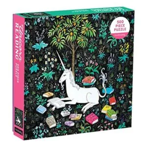 Mudpuppy Rompecabezas de unicornio de 500 piezas para_1