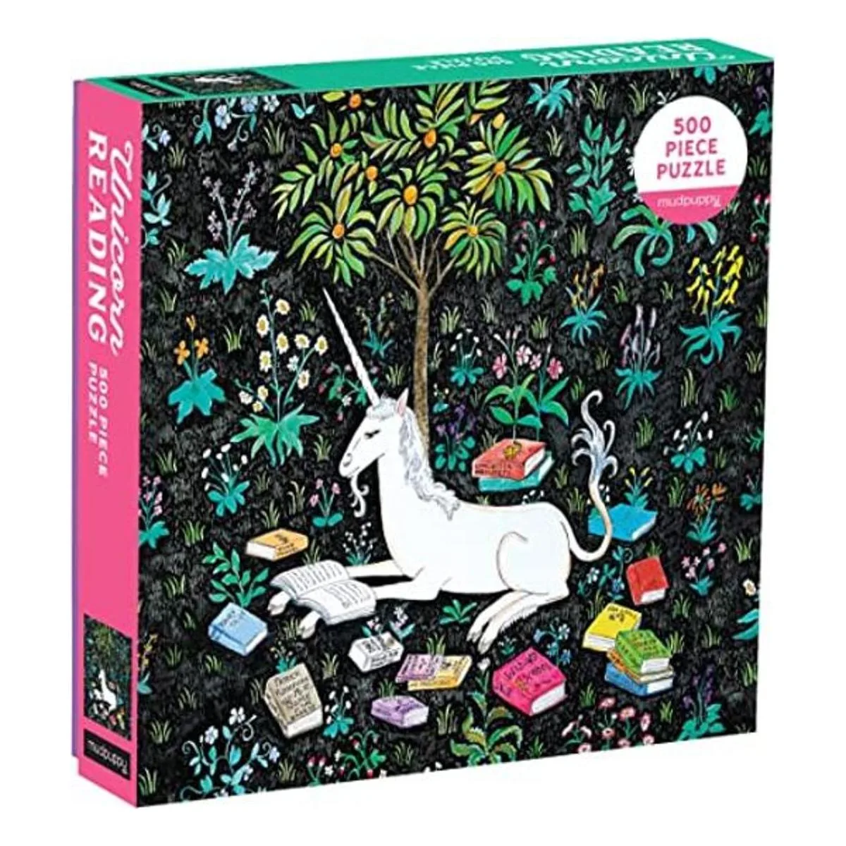 Mudpuppy Rompecabezas de unicornio de 500 piezas para_1