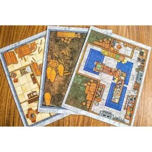 Dungeon Craft Juego de mesa Realms Edge hojas sueltas_2