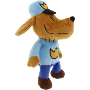Muñeco de peluche MerryMakers de hombre perro 9.5 pulgadas_5